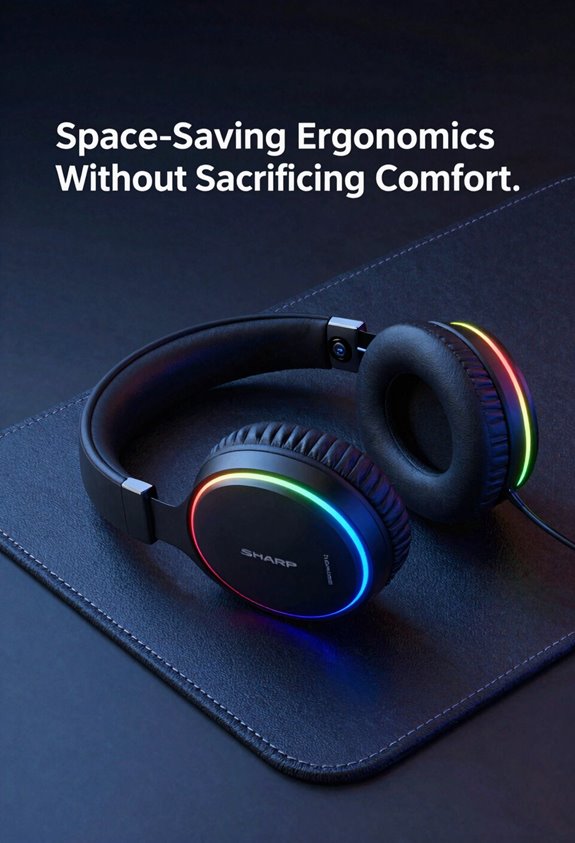 compact ergonomic comfort preserved