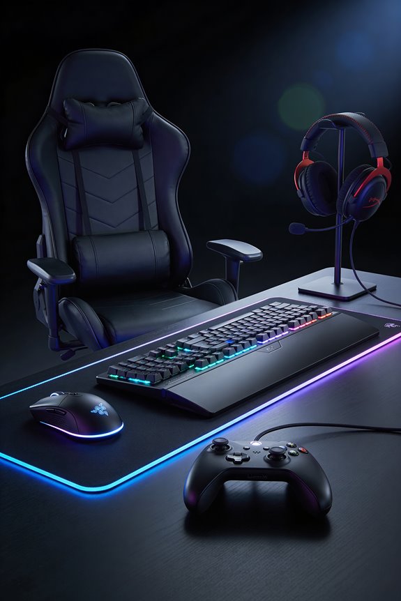 esports driving mousepad surface preferences