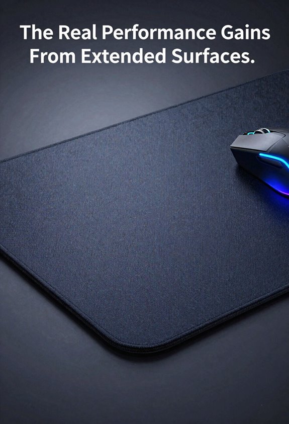 extended surface improves precision