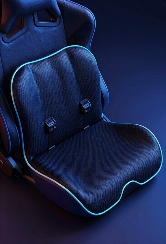 fixed adjustable pillow lumbar supports