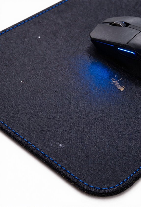 inconsistent glide frayed edges