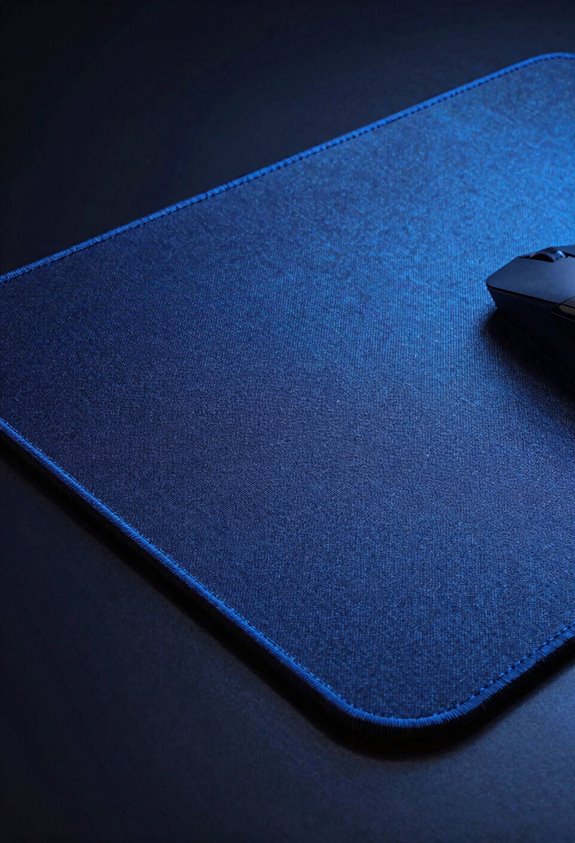 low friction textured stitched mousepad