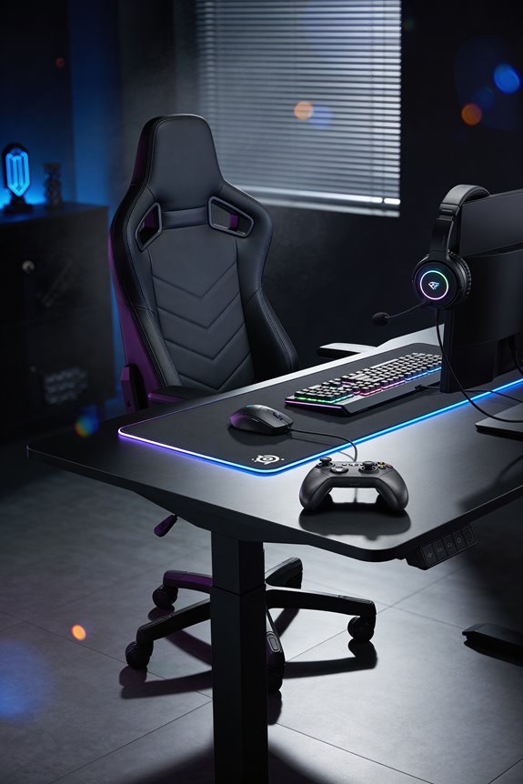 racing vs office ergonomic differences